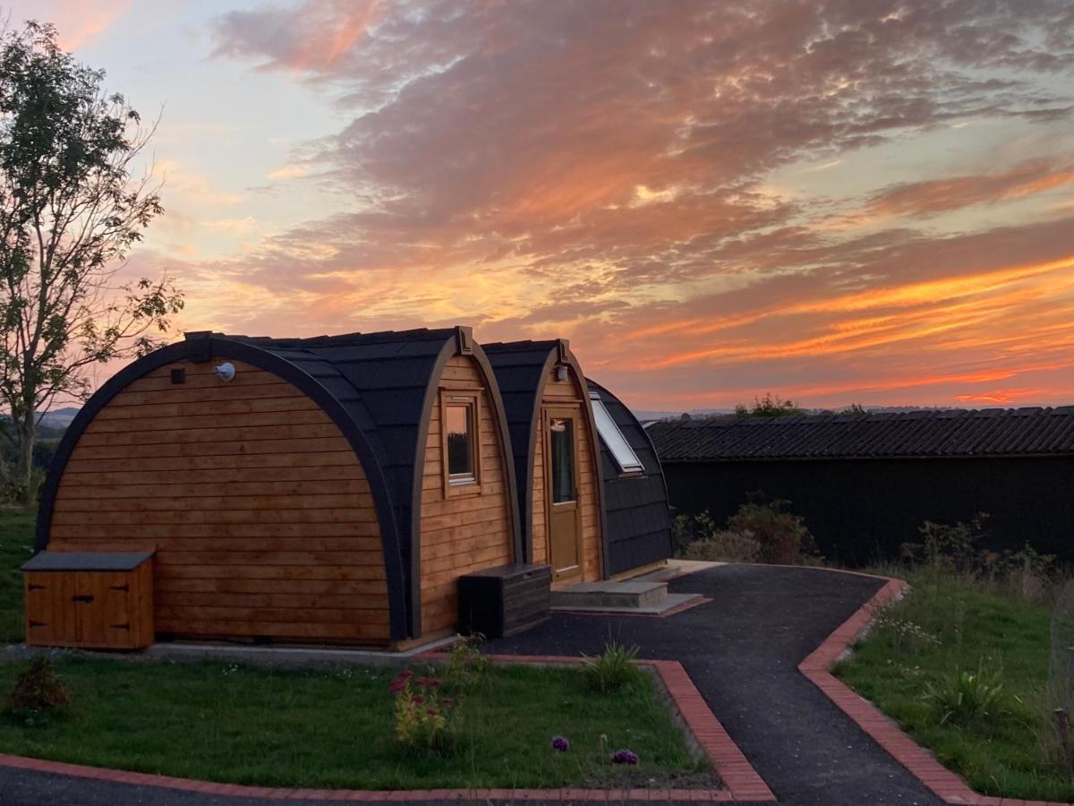 Hedgehog Glamping Pod School House Farm Hotel Leighton  Екстериор снимка